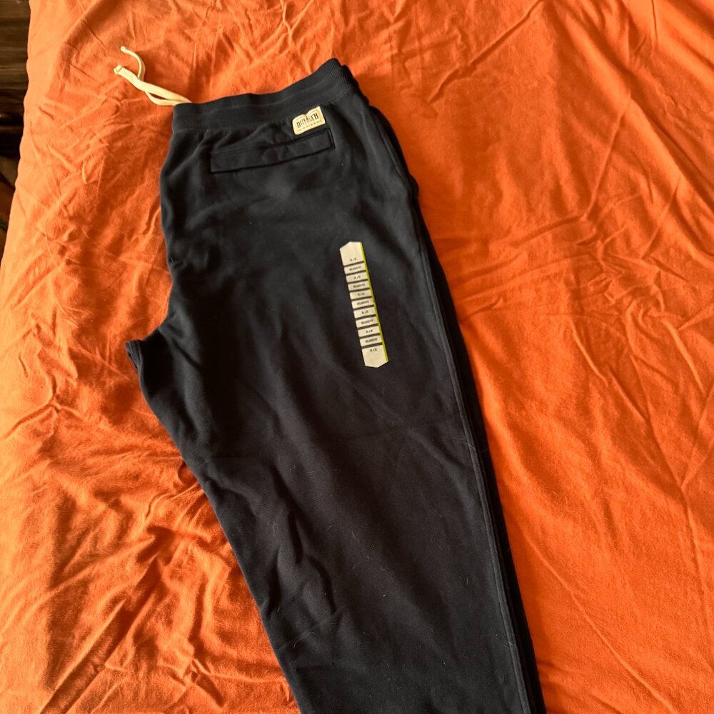 sweatpants navy blue mens xl 32 duluth trading souped-up